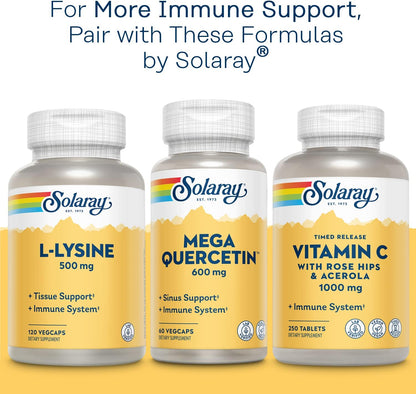 Solaray Bio Zinc 15 mg | Triple Zinc Complex for Healthy Immune System, Endocrine & Cell Function Support | 100 VegCaps - Image 6