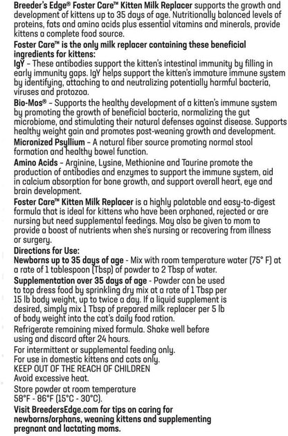 Rudra Retails imported pet health supplies packaging back view