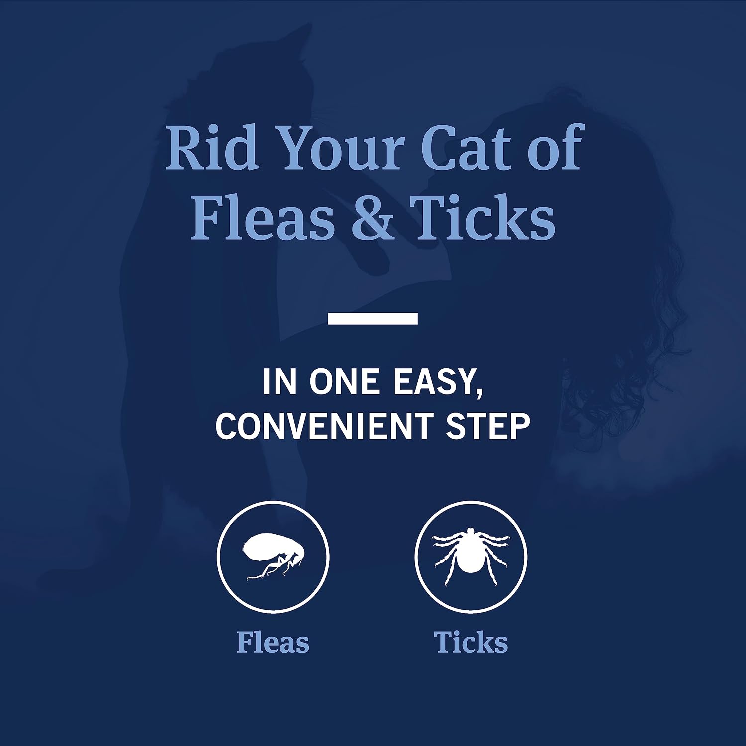 PetArmor anti flea and tick conditioning cat shampoo container back