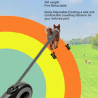Datieniu Paws retractable walking leash in use