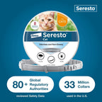 Seresto tick prevention collar for indoor and outdoor cats