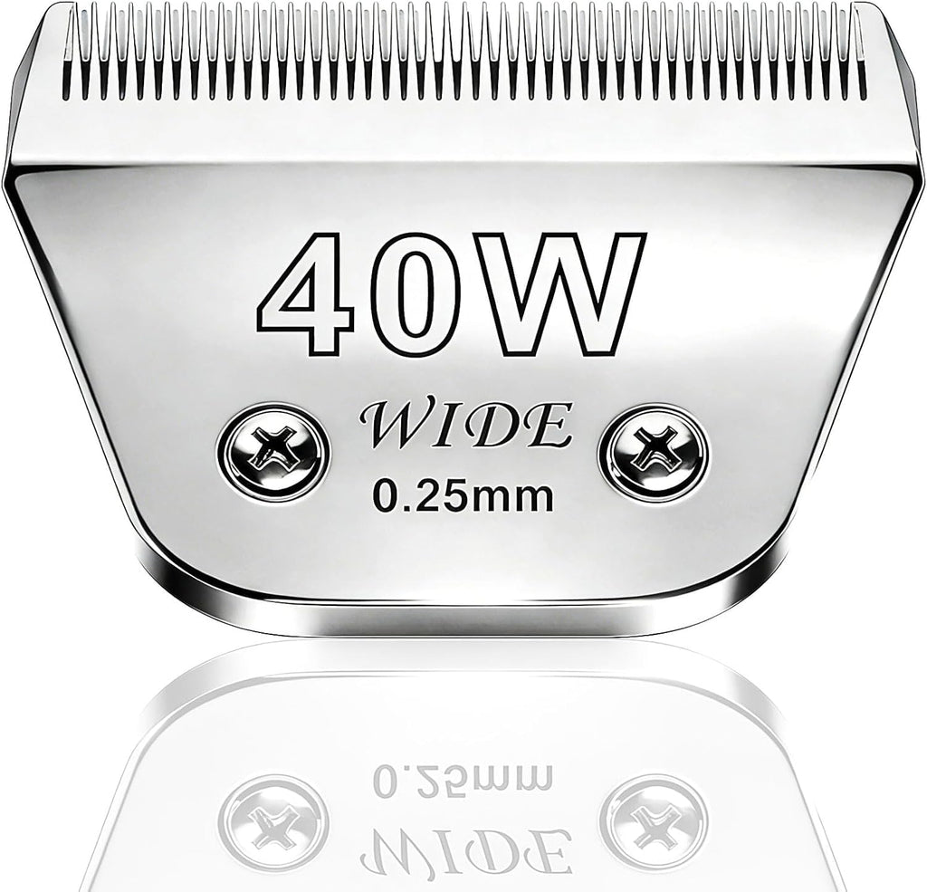 4pcs Dog Grooming Blades Compatible with Andis Dog Clippers,Detachable Ceramic Blade & Stainless Steel Blade (3FC+4FC+5FC+7FC) - Image 14