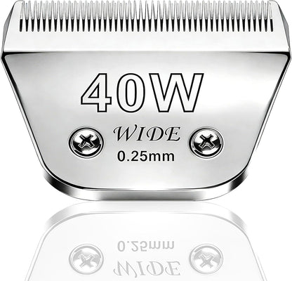 4pcs Dog Grooming Blades Compatible with Andis Dog Clippers,Detachable Ceramic Blade & Stainless Steel Blade (3FC+4FC+5FC+7FC) - Image 14