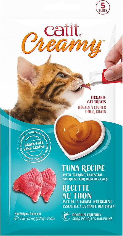 Catit Creamy Lickable Cat Treat - Hydrating and Healthy Treat for Cats of All Ages - Assortment, 72-Pack - Image 13
