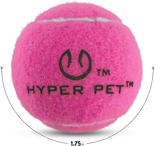 Small 1.75 inch pink tennis balls for dogs