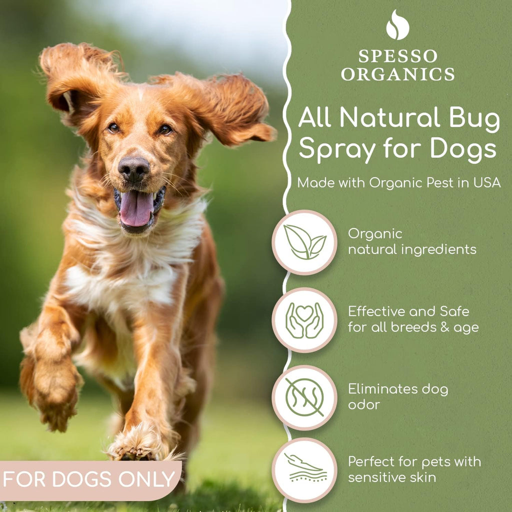 Close up of Spesso Organics Repello spray nozzle and cap