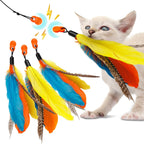 Durable magnetic connection interface showing how the feather lure safely detaches