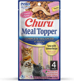 INABA Churu Meal Topper for Cats, Complete & Balanced, Creamy, Lickable Pure Cat Food Topper, 0.5 Ounce Tube, 12 Tubes (4 per Pack), Tuna with Scallop Recipe - Image 15