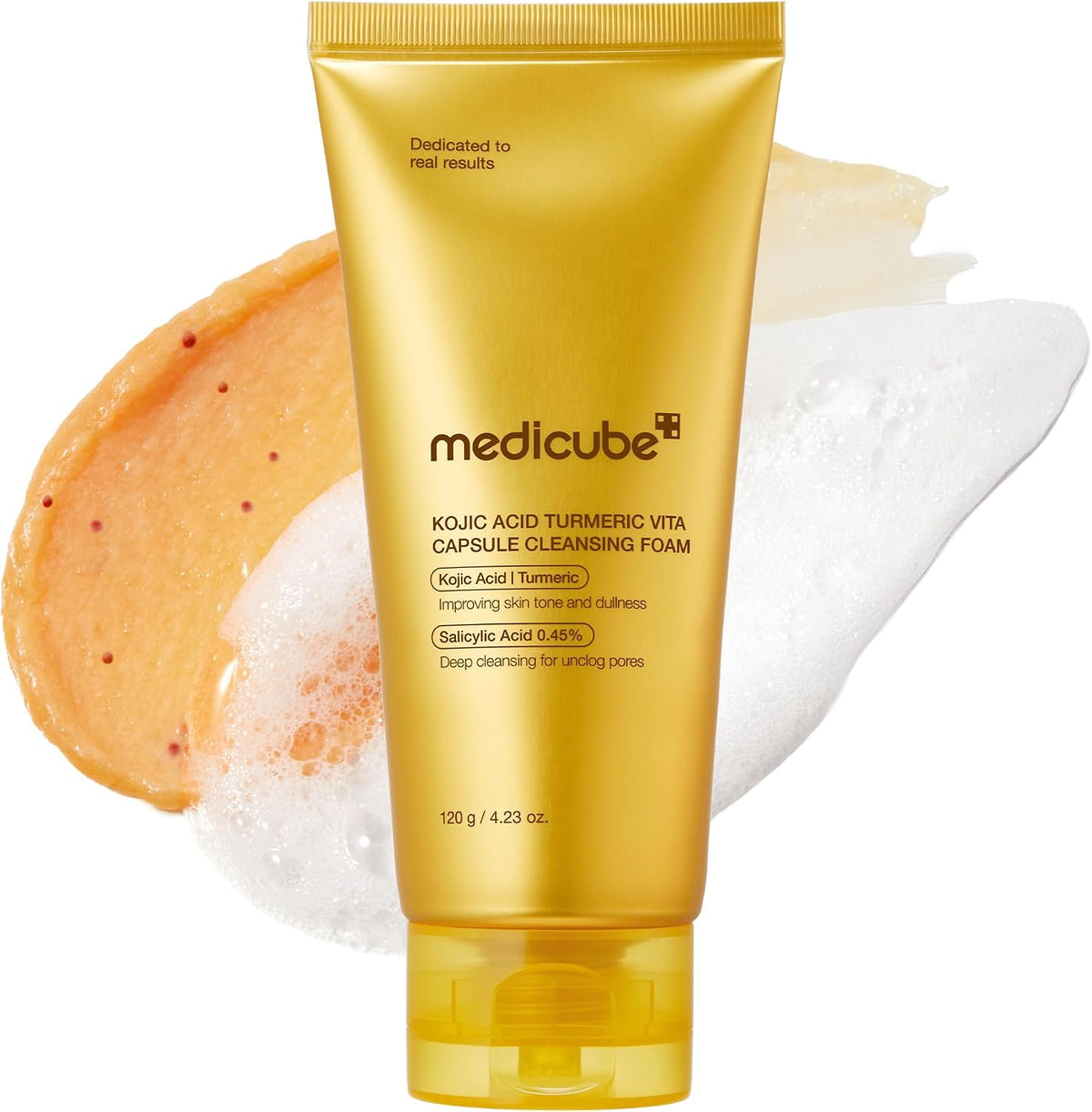 medicube Facial Cleanser PDRN Pink Glutathione Capsule Foam Cleanser - Image 10