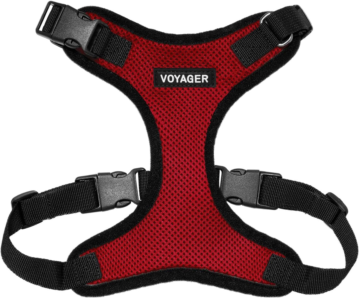 Voyager Step-in Pet Harness - All Weather Mesh, Adjustable Step in Harness for Cats and Dogs by Best Pet Supplies - Pink, S - Image 14