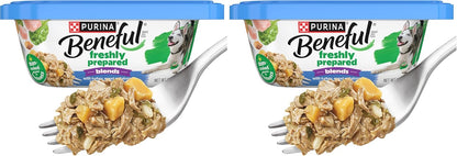 Purina Beneful Freshly Prepared Blends Wet Dog Food Variety Pack with Beef, Chicken, or LambDog Food - (Pack of 12) 10 oz. Tubs - Image 14