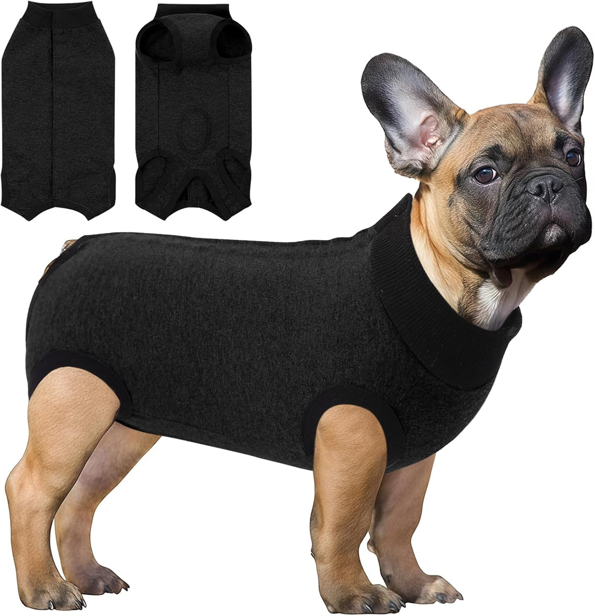 SAWMONG Recovery Suit for Dogs Female Male, Breathable Dog Onesie After Surgery Spay Neuter, Professional Dog Surgical Suit, Substitute Pet E-Collar Cone, Camouflage, X-Large - Image 13