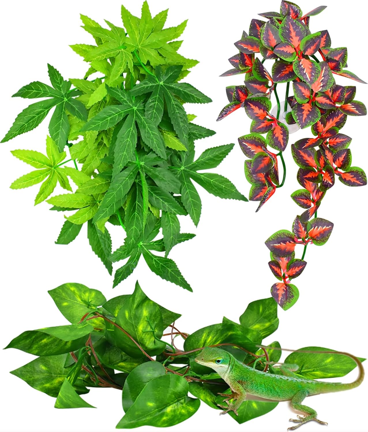 Katumo Reptile Plants 3 piece set for terrariums