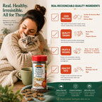 Bench And Field feline treats ingredients and nutritional panel