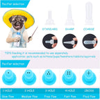 Tondiamo small animal feeding station kit showing packaging and non toxic materials safe for kittens and puppies.