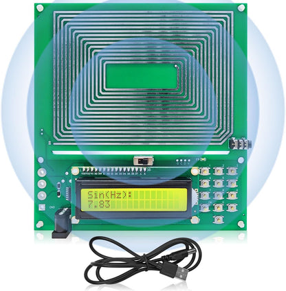 YAMEOME Schumann Wave Resonance Generator front view showing the printed circuit board layout