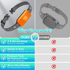Dog Bark Collar for Large Medium Small Dogs, Effective No-Bark Collar, Smart Barking Collar, 2026 Upgraded Bark Collar with 7 Sensitivity, 3 Modes, Orange - Image 10