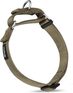Hyhug Martingale Dog Collar Large Green front view escape proof training collar
