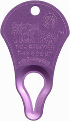 The Original Tick Key brand logo and metallic blue finish