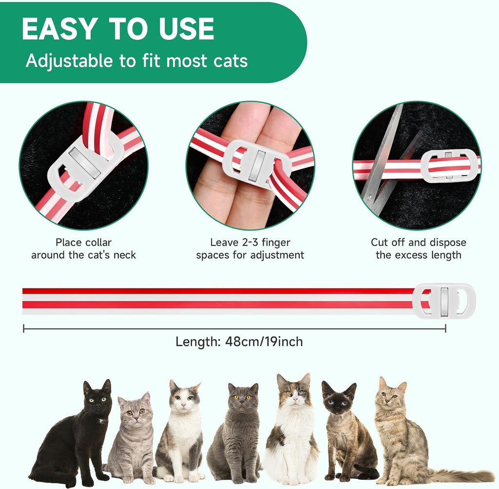 Instructions for fitting the Weallin flea collar