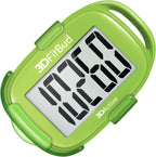 3DActive 3DFitBud Simple Step Counter Walking 3D Pedometer with Clip, Lanyard Accurate Step Tracker Large Display, Easy to Use for Kids Men Women Adult Seniors Daily Step Tracking - A420S - Image 12