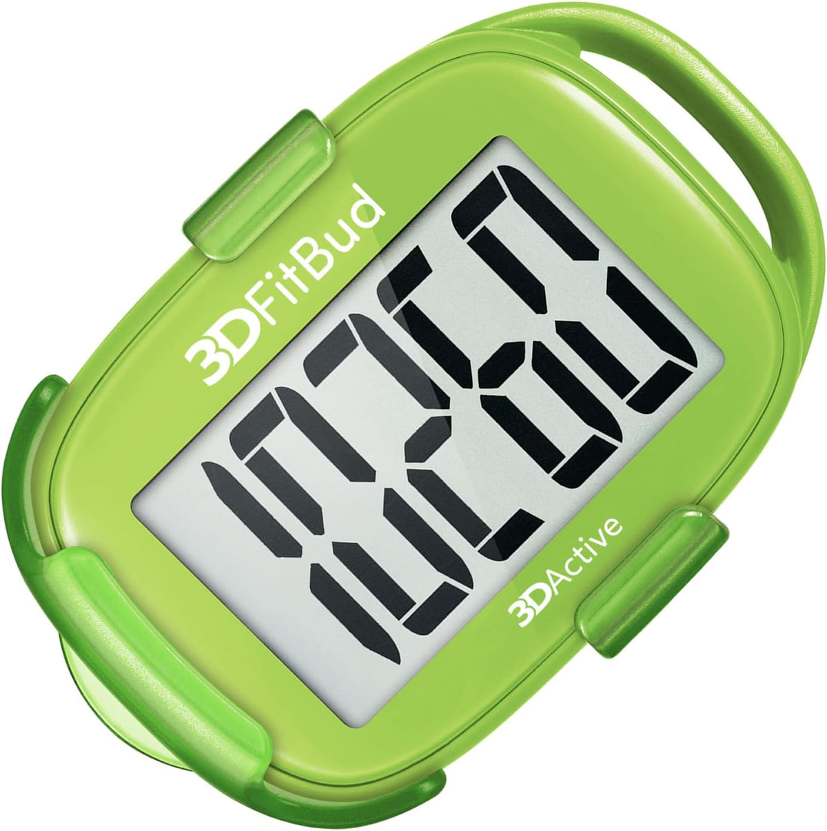 3DActive 3DFitBud Simple Step Counter Walking 3D Pedometer with Clip, Lanyard Accurate Step Tracker Large Display, Easy to Use for Kids Men Women Adult Seniors Daily Step Tracking - A420S - Image 12