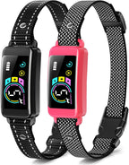 Bark Collar, 2 Pack Smart Dog Bark Collar for Large Medium Small Dogs, Anti Barking Device for Dogs Training Collar with Beep Vibration Harmless Shock, 5 Adjustable Sensitivity (Black) - Image 9