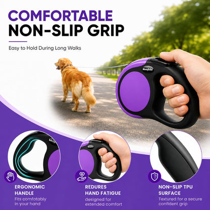 Meegood retractable leash nylon ribbon extension