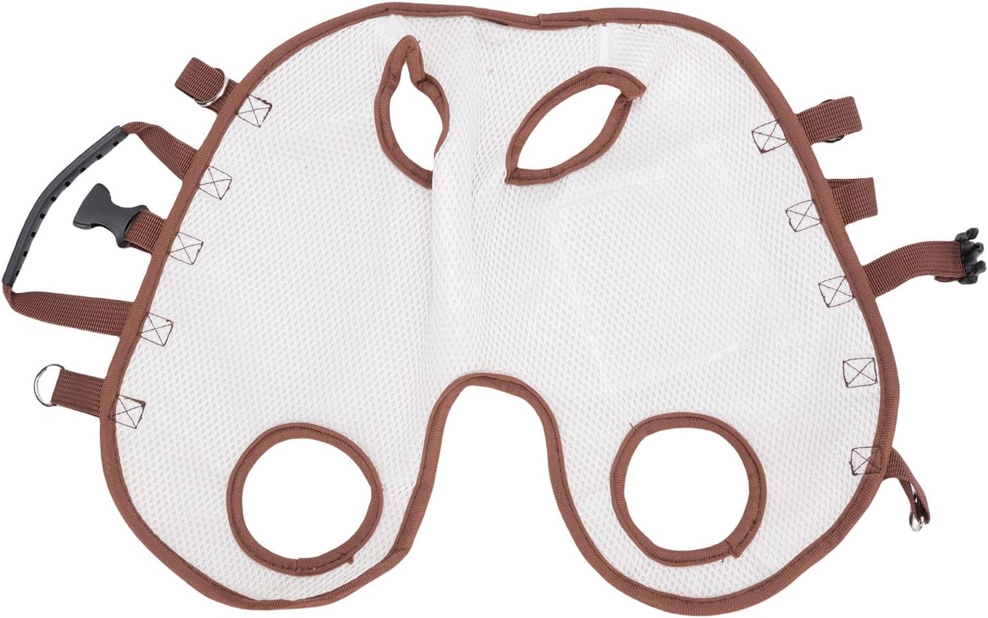 Folded Senecesli portable pet sling for easy storage