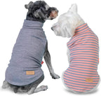 KYEESE 2Pack Dog Sweater Soft Dogs Clothes Warm Pets Clothes Turtleneck Pets Coats Dog Sweaters for Small Dogs Girl Pullover Small Pet Sweaters Stretchy Pet Sweatshirt - Image 13