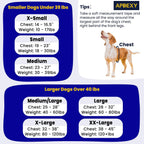 Side profile of dog in Apdexy freedom harness