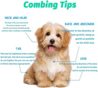 Professional pet grooming tool for removing knots and crust