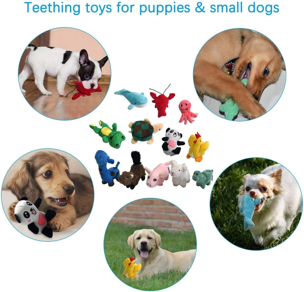 Legend Sandy small breed pet toys demonstrating the soft textured fabric for safe teething.