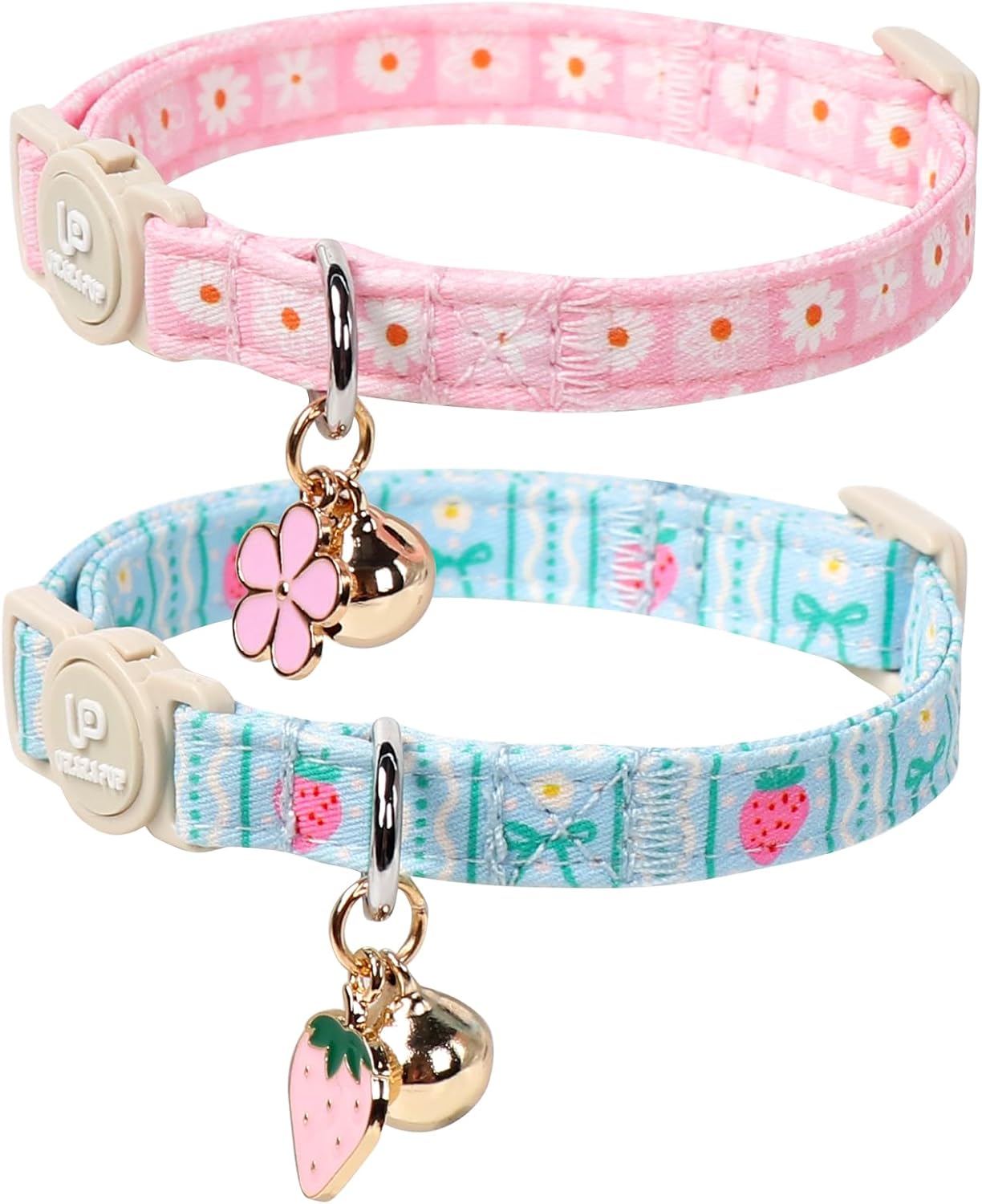 Adjustable cat neck belt design showcasing the flexible slider and durable stitching.