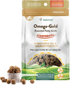 Veterinarian formulated sixty count cat omega soft chews for dry skin relief