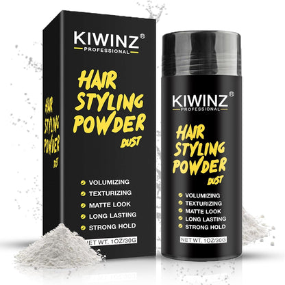 Kiwinz Professional Hair Styling Powder front view showing 30 gram packaging