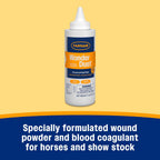 Farnam blood coagulant powder nozzle and cap