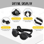 Adjustable strap details on Petleso dog goggles