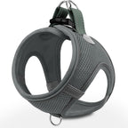Joytale Small Dog Harness, Breathable Mesh Step-in Vest, Reflective Soft Padded Harnesses for Small and Medium Dogs, Black, M - Image 10