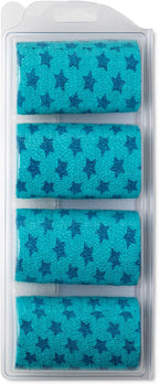 OVIK Health PowerFlex Equine - Extra Strong Self-Adhering Bandage Wrap - Wound Care, Compression & Support Bandage for Horses, Cows & Dogs - Blue, 4 inch, 4 Rolls (Resealable Case) - Image 12