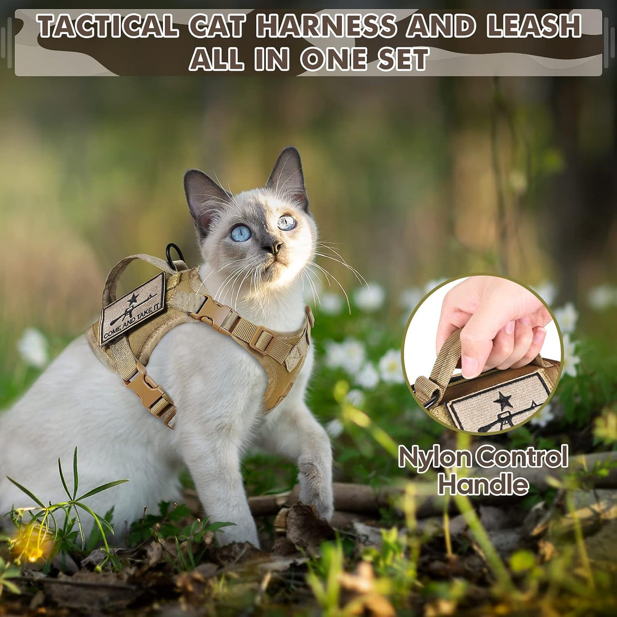 SALFSE military grade pet vest with escape proof buckles