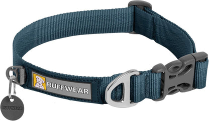 Ruffwear, Front Range Dog Collar, Adjustable Tubelok Webbing, Lightweight, Side Release Buckle, Aluminum V-Ring, Durable for Everyday Use, River Rock Green, 14"-20" - Image 14