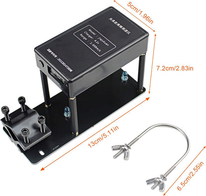 High accuracy ballistic speedometer tracking kinetic energy values in Joules.