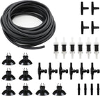 Premium 25FT 3/16inch Air Hose for Aquarium with Connector,Check Valve, Control Valve Accessories (Translucent, 25 ft.) - Image 10