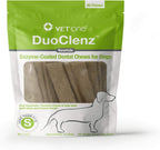 Veterarian formulated large dog rawhide chews for plaque and tartar control