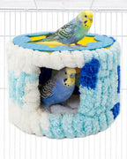 Bird Nest for Cage with Support Frame & Pad, Foot-Friendly Felt - Image 7