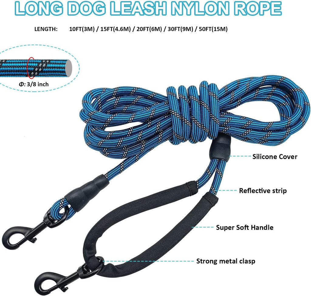 Btinesful long leash for hiking and outdoor play