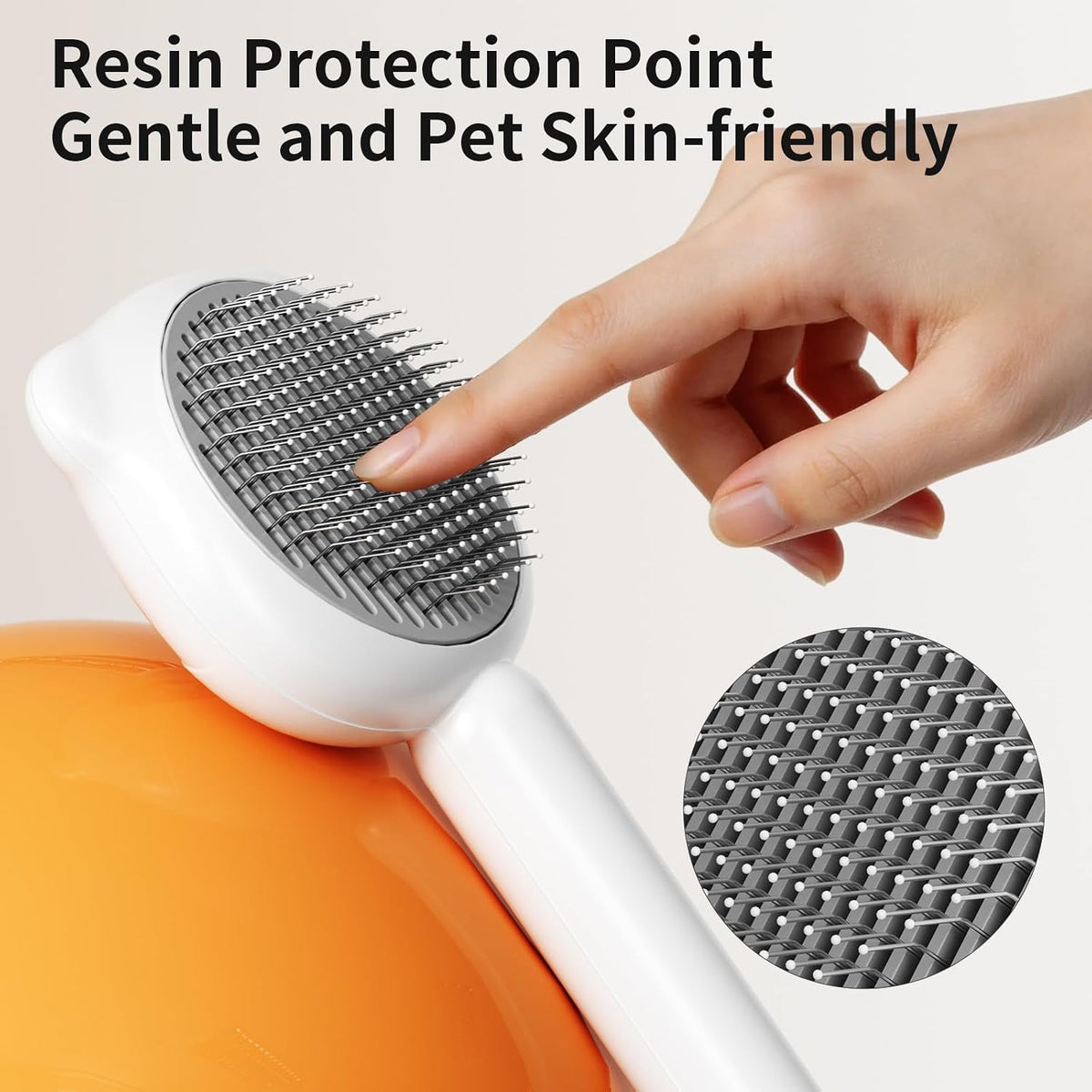 Packaging view of Ziofy authentic imported pet brush