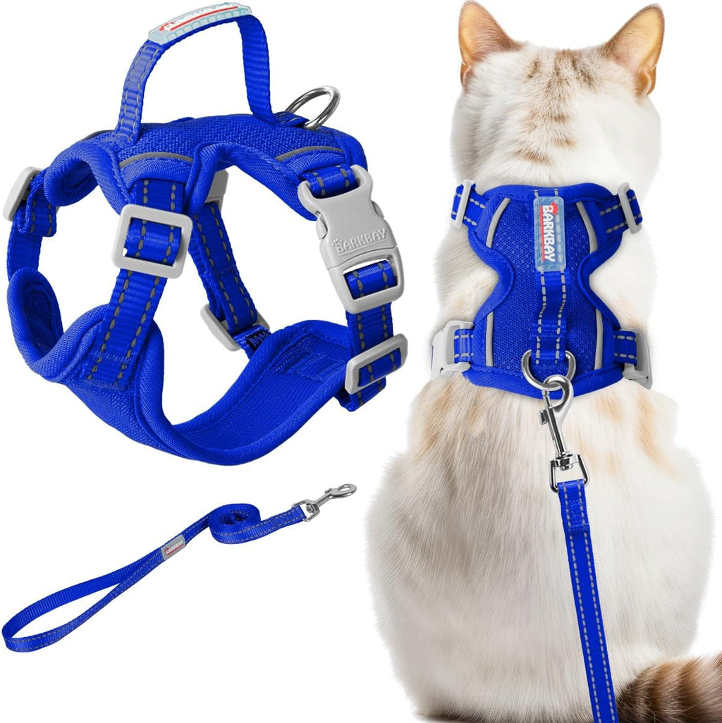Cat Harness and Leash Set Escape Proof for Kitten Walking, Soft Adjustable Top Handle Vest Harnesses for Cats, Easy Control Breathable Reflective Small Medium Large, Pink, XS - Image 10