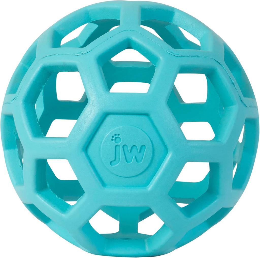 JW Pet Hol-ee Roller being used with treat stuffing